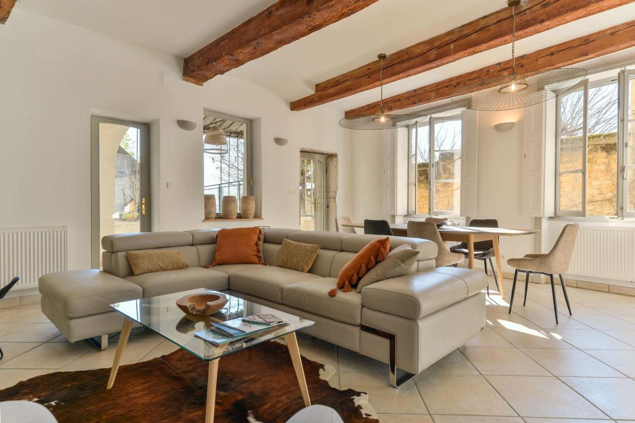 Beau Duplex Avec Jardin Et Vue Lião Exterior foto